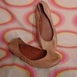 LUCKY BRAND LEATHER BALLET FLATS SIZE 8